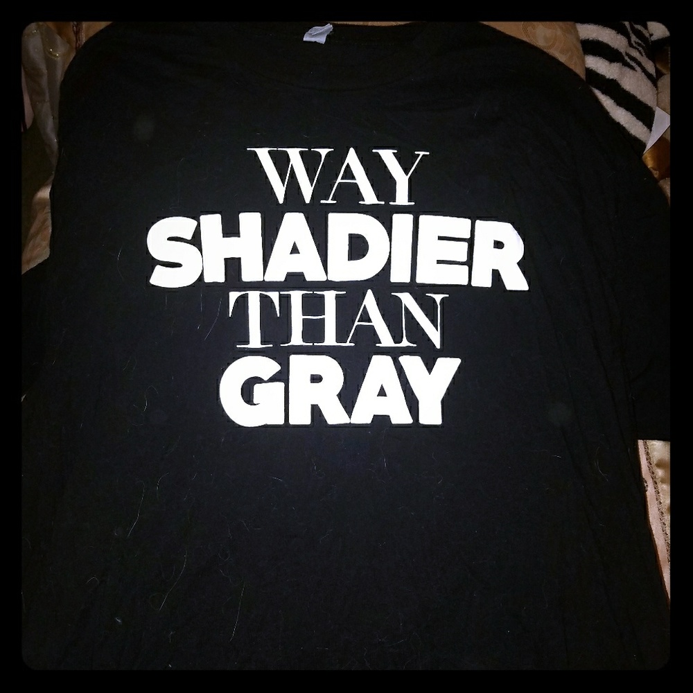 Fifty Shades of Grey Fifty Shades of Black Shirt